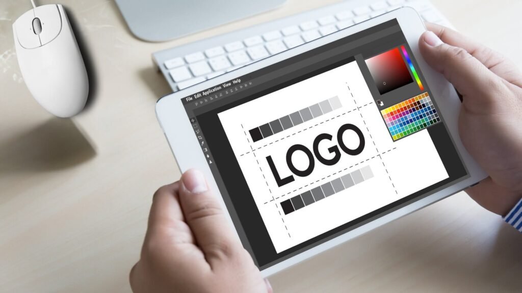 Processo de criação de logotipo e identidade visual estratégica para marcas de alto padrão no Studio Mestre Digital.