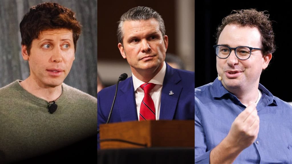 destaque sam altman pete hegseth dario amodei 1024x576