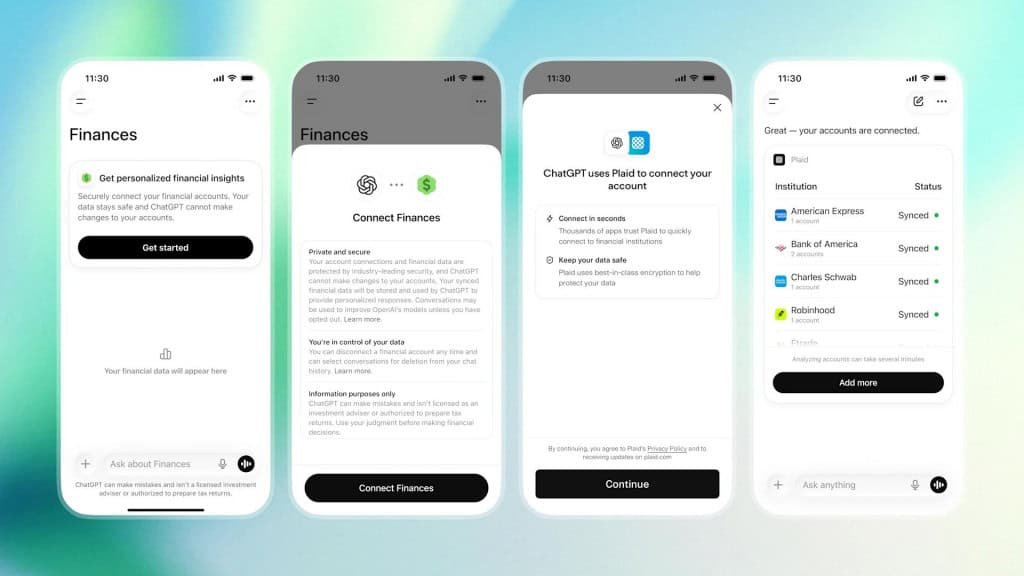 ChatGPT acessa suas contas bancárias e gerencia suas finanças, se você deixar chatgpt financas 1024x576