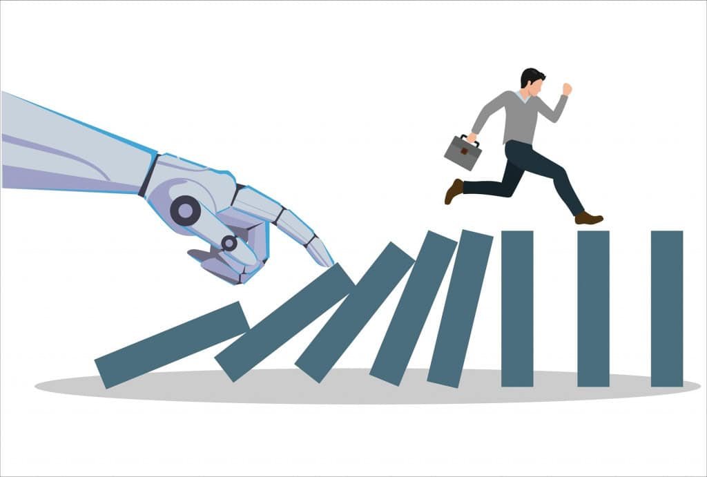 Cresce o medo de desemprego ligado à inteligência artificial shutterstock 2734053051 1024x691