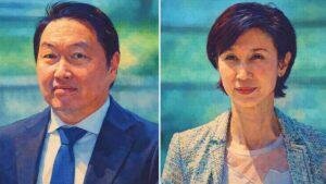 O “divórcio do século”: bilionário dos chips terá de pagar US$ 645 milhões (em dinheiro) à ex-esposa chey tae won roh soh yeong 300x169