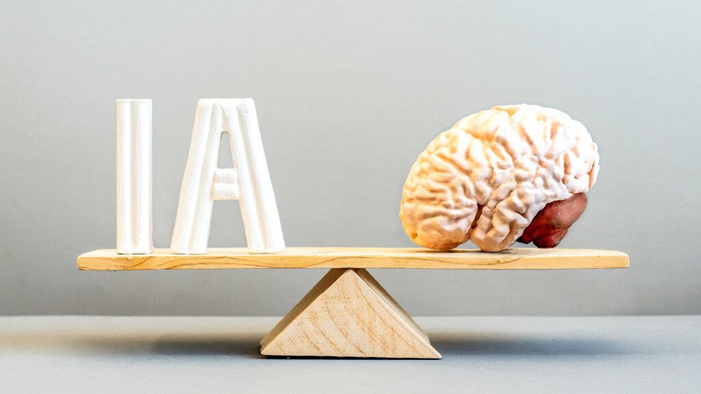 França e Índia disputam investimentos em IA equilibrio ia e cerebro humano 1024x576