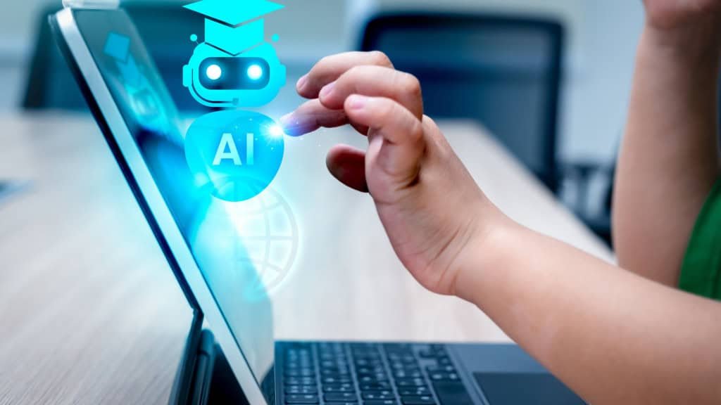 China lança ofensiva de IA aberta para enfrentar gigantes dos EUA crianca estudando aprendendo com inteligencia artificial ia sem professor 1024x576 1