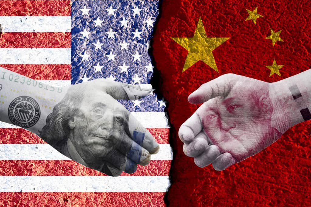 Disputa pela IA leva EUA e China à mesa de negociação guerra eua china 1024x683