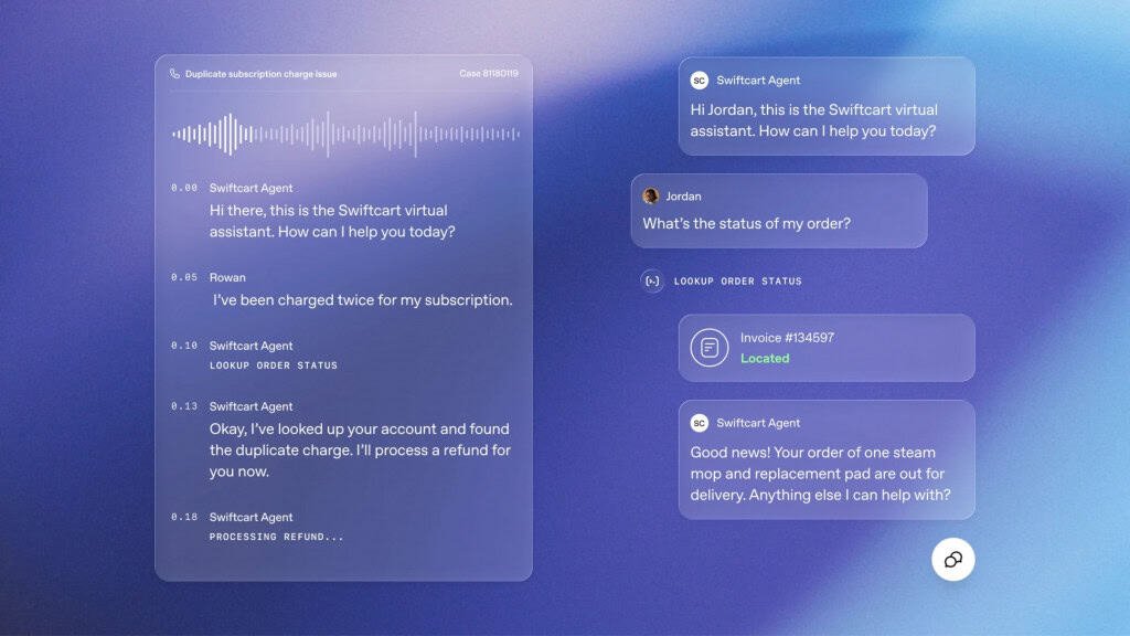 OpenAI lança o Presence, plataforma para aprimorar o uso de agentes de IA nas empresas mensagens no presence da openai 1024x576