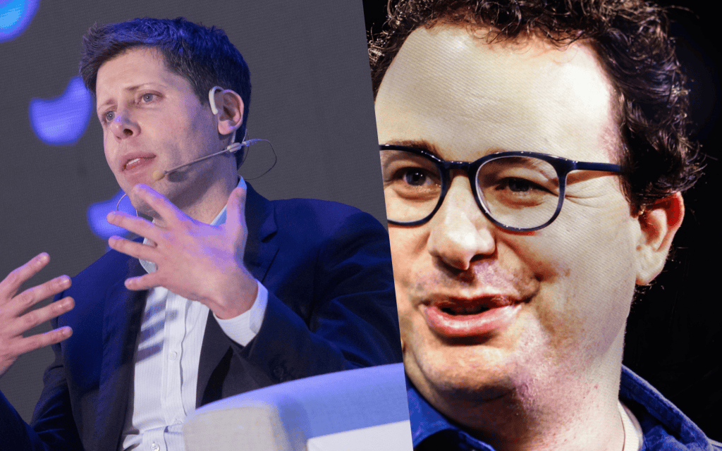Google, OpenAI e Anthropic se unem para criar órgão de segurança para inteligência artificial altman amodei 1024x640