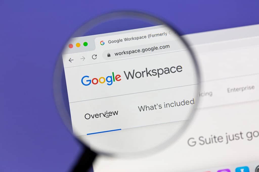 Google leva criação de imagens, vídeos e tradução com IA para dentro dos apps do Workspace shutterstock 2002977611 1 1024x683
